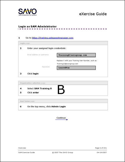 Exercise Guide page 5